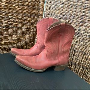 Ariat red boots